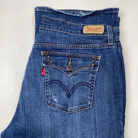 Vintage 80s 90s Levi’s 515 Boot Cut Women Jeans Size 12 - Picture 1 of 16